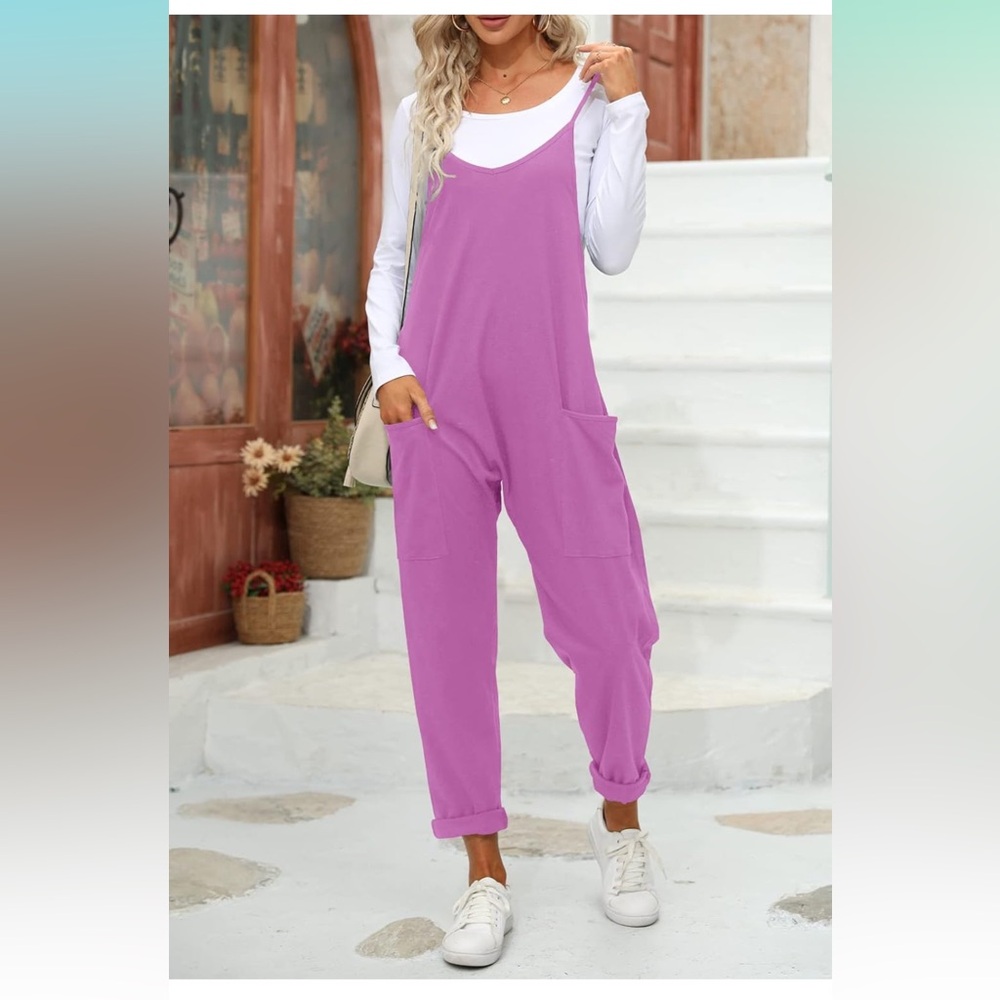 Women's Purple Jumpsuit